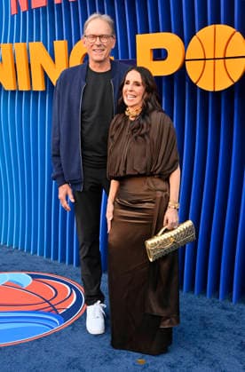 CKurt Rambis and and his Linda Rambis attend the premiere of Netflix s Season 2 TV series sport comedy Running Point at the Egyptian Theatre in the Hollywood section of Los Angeles on Wednesday, April 15, 2026. Storyline: Isla Gordon, overlooked her whole life, is appointed President of the LA Waves basketball team, a family business, when her brother enters rehab. She aims to prove she is the right choice despite skepticism.  LAP2026041509 JIMxRUYMEN