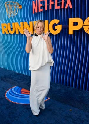 Cast member Kate Hudson attends the premiere of Netflix s Season 2 TV series sport comedy Running Point at the Egyptian Theatre in the Hollywood section of Los Angeles on Wednesday, April 15, 2026. Storyline: Isla Gordon, overlooked her whole life, is appointed President of the LA Waves basketball team, a family business, when her brother enters rehab. She aims to prove she is the right choice despite skepticism.  LAP2026041505 JIMxRUYMEN