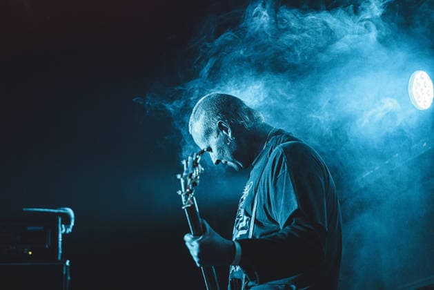 Bad Breeding live at Roadburn Festival 2026 Tilburg, Netherlands. 16th, April 2026. The British hardcore punk band Bad Breeding performs a live concert during the Dutch music festival Roadburn Festival 2026 in Tilburg. Here bass player Charlie Rose is seen live on stage. Netherlands, Tilburg  Copyright: xGonzalesxPhoto PeterxTroestx