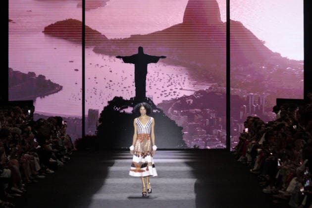 RIO DE JANEIRO, RJ - 16.04.2026: RIO FASHION WEEK 2026 - Fashion show by the Patricia Vieira brand at Rio Fashion Week 2026, at Pier Maua, Rio de Janeiro. x2926264x  CarlosxEliasxJunior