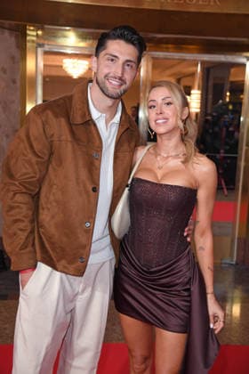 Lorik Bunjaku mit Freundin Denise Hersing - DIE REALITY AWARDS 2026 im Maritim Hotel in Bonn am 16.04.2026