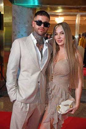 Marc-Robin Wenz mit Freundin Ina Kina - DIE REALITY AWARDS 2026 im Maritim Hotel in Bonn am 16.04.2026