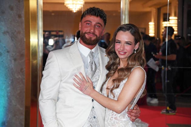 Umut Tekin mit Freundin Lena Goldstein - DIE REALITY AWARDS 2026 im Maritim Hotel in Bonn am 16.04.2026