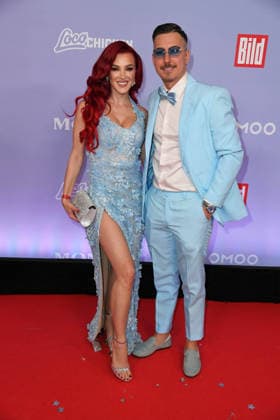 Jennifer Jenny Degenhart mit Freund Marvin Kleinen - DIE REALITY AWARDS 2026 im Maritim Hotel in Bonn am 16.04.2026