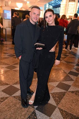 Henning Merten mit Ehefrau Denise Merten - DIE REALITY AWARDS 2026 im Maritim Hotel in Bonn am 16.04.2026
