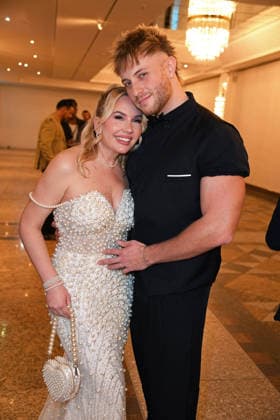 Marlisa Rudizo aka Mrs. Marlisa mit Freund William Raab - DIE REALITY AWARDS 2026 im Maritim Hotel in Bonn am 16.04.2026