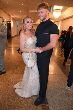 Marlisa Rudizo aka Mrs. Marlisa mit Freund William Raab - DIE REALITY AWARDS 2026 im Maritim Hotel in Bonn am 16.04.2026