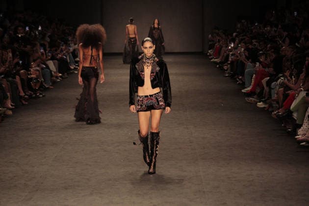 RIO DE JANEIRO, RJ - 16.04.2026: RIO FASHION WEEK 2026 - Fashion show by the brand HISHA, on the second day of Rio Fashion Week, at Pier Maua. x2926453x  CarlosxEliasxJunior