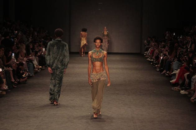 RIO DE JANEIRO, RJ - 16.04.2026: RIO FASHION WEEK 2026 - Fashion show by the brand HISHA, on the second day of Rio Fashion Week, at Pier Maua. x2926469x  CarlosxEliasxJunior