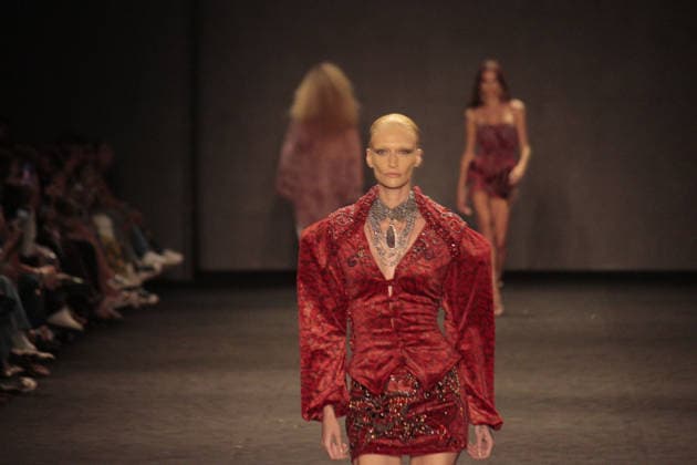 RIO DE JANEIRO, RJ - 16.04.2026: RIO FASHION WEEK 2026 - Fashion show by the brand HISHA, on the second day of Rio Fashion Week, at Pier Maua. x2926470x  CarlosxEliasxJunior