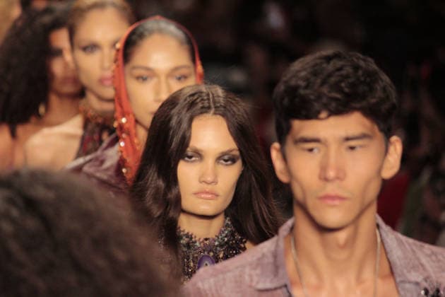 RIO DE JANEIRO, RJ - 16.04.2026: RIO FASHION WEEK 2026 - Fashion show by the brand HISHA, on the second day of Rio Fashion Week, at Pier Maua. x2926491x  CarlosxEliasxJunior
