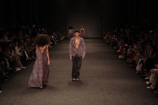 RIO DE JANEIRO, RJ - 16.04.2026: RIO FASHION WEEK 2026 - Fashion show by the brand HISHA, on the second day of Rio Fashion Week, at Pier Maua. x2926504x  CarlosxEliasxJunior