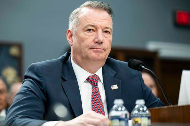 April 16, 2026, Washington, District Of Columbia, USA: TODD LYONS, Acting Director, U.S. Immigration and Customs Enforcement, speaking at a hearing of the House Committee on Appropriations Subcommittee on Homeland Security at the U.S. Capitol in Washington, D.C. Washington USA - ZUMAb161 20260416_aap_b161_016 Copyright: xMichaelxBrochsteinx
