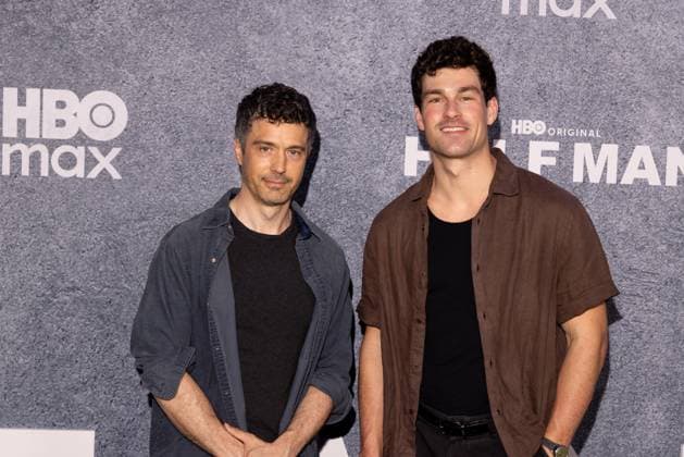 Christian Coulson, Jared Reinfeldt at arrivals for HALF MAN Premiere, Regal Union Square, New York, NY, April 16, 2026. Photo By: Ryan Billings Everett Collection HALF MAN Premiere PUBLICATIONXNOTxINxCANxCHNxFRAxITAxJPNxNORxPOLxRUSxESPxUKxUSA