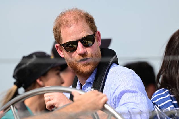HARRY AND MEGHAN AUSTRALIA VISIT, Prince Harry and Meghan, the Duke and Duchess of Sussex on a tour of Sydney Harbour with Invictus Australia during a visit to Australia, Sydney, Friday, April 17, 2026. ( NO ARCHIVING SYDNEY NEW SOUTH WALES AUSTRALIA  Copyright: xDEANxLEWINSx 20260417114136730733