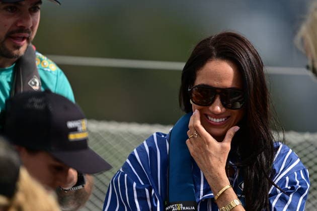 HARRY AND MEGHAN AUSTRALIA VISIT, Prince Harry and Meghan, the Duke and Duchess of Sussex on a tour of Sydney Harbour with Invictus Australia during a visit to Australia, Sydney, Friday, April 17, 2026. ( NO ARCHIVING SYDNEY NEW SOUTH WALES AUSTRALIA  Copyright: xDEANxLEWINSx 20260417173453369006