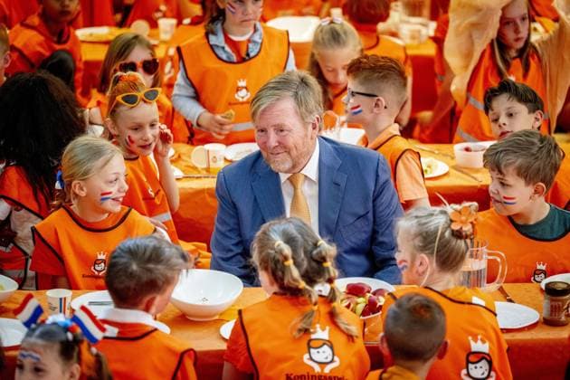 ZEEWOLDE - King Willem-Alexander will give the starting signal for the King s Games during the national opening at public primary school Panta Rhei and ICB Kaleidoscoop in Zeewolde. Traditionally, the King s Games start with the joint King s Breakfast. Subsequently, the King will open the games and visit various sports and games activities. ROBIN UTRECHT ANP netherlands out - belgium out  Copyright: xx x556000091x originalFilename: 556000091.jpg
