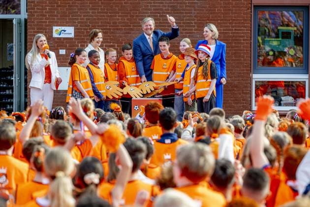 ZEEWOLDE - King Willem-Alexander will give the starting signal for the King s Games during the national opening at public primary school Panta Rhei and ICB Kaleidoscoop in Zeewolde. Traditionally, the King s Games start with the joint King s Breakfast. Subsequently, the King will open the games and visit various sports and games activities. ROBIN UTRECHT ANP netherlands out - belgium out  Copyright: xx x556000893x originalFilename: 556000893.jpg