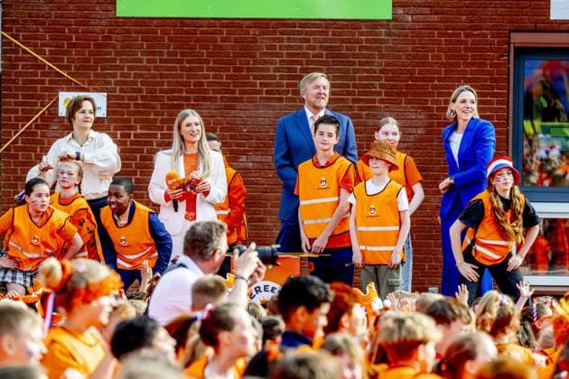 ZEEWOLDE - King Willem-Alexander will give the starting signal for the King s Games during the national opening at public primary school Panta Rhei and ICB Kaleidoscoop in Zeewolde. Traditionally, the King s Games start with the joint King s Breakfast. Subsequently, the King will open the games and visit various sports and games activities. ROBIN UTRECHT ANP netherlands out - belgium out  Copyright: xx x556000947x originalFilename: 556000947.jpg
