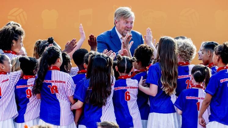 ZEEWOLDE - King Willem-Alexander will give the starting signal for the King s Games during the national opening at public primary school Panta Rhei and ICB Kaleidoscoop in Zeewolde. Traditionally, the King s Games start with the joint King s Breakfast. Subsequently, the King will open the games and visit various sports and games activities. ROBIN UTRECHT ANP netherlands out - belgium out  Copyright: xx x556000982x originalFilename: 556000982.jpg