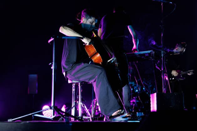 Music Concert - Apparat - A HUM OF MAYBE - TOUR 2026 Philipp Thimm performs the A HUM OF MAYBE TOUR 2026 on April 16, 2026 at Auditorium Parco della Musica, Rome, Italy. Rome Auditorium Parco della Musica Italy Copyright: xEmanuelaxVertollix xLiveMediax LPM_2394986