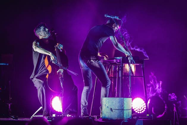Music Concert - Apparat - A HUM OF MAYBE - TOUR 2026 Philipp Thimm and Christian Kohlhaas perform the A HUM OF MAYBE TOUR 2026 on April 16, 2026 at Auditorium Parco della Musica, Rome, Italy. Rome Auditorium Parco della Musica Italy Copyright: xEmanuelaxVertollix xLiveMediax LPM_2394988
