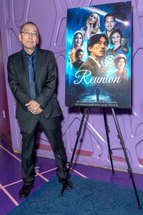 John W. Kim bei der Premiere des Films Reunion im Madame Tussauds Hollywood Wax Museum. Los Angeles, 16.04.2026