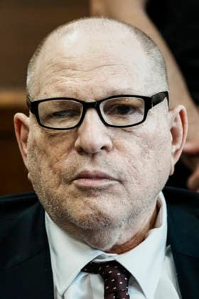 The Former Hollywood film producer Harvey Weinstein appears in Manhattan Supreme Court in New York, Friday. April 17, 2026. during his retrial on a rape charge on which a jury was previously deadlocked. Pool photo by Eduardo Munoz Alvarez  NYX20260417206 EduardoxMunozxAlvarez