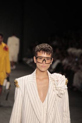RIO DE JANEIRO, RJ - 17.04.2026: RIO FASHION WEEK 2026 - Fashion show by the brand Apartamento 03 on the third day of Rio Fashion Week 2026, at Pier Maua, Rio de Janeiro. x2927300x  CarlosxEliasxJunior