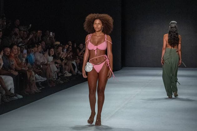 RIO DE JANEIRO, RJ - 17.04.2026: RIO FASHION WEEK 2026 - Karoline Vitto& 39;s fashion show during Rio Fashion Week, which returns to the marvelous city this Friday, April 17, 2026, at Pier Maua, in Rio de Janeiro, RJ. x2927446x  CristianexMota