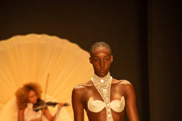 RIO DE JANEIRO, RJ - 17.04.2026: RIO FASHION WEEK 2026 - HELO ROCHA& 39;s fashion show during Rio Fashion Week, which returns to the marvelous city this Friday, April 17, 2026, at Pier Maua, in Rio de Janeiro, RJ. x2927528x  CristianexMota