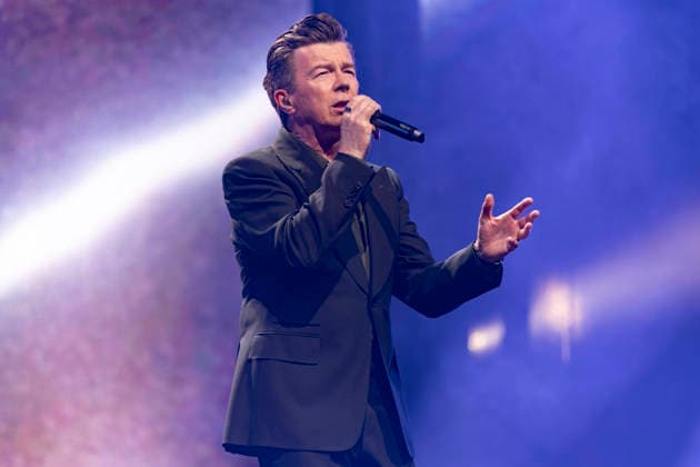 Rick Astley performs at Co-Op Live Rick Astley performs at Co-Op Live, Manchester, England, 17th April 2026, Credit:Mike Gray Avalon  Copyright: xMikexGrayx xAvalonx 1092346483