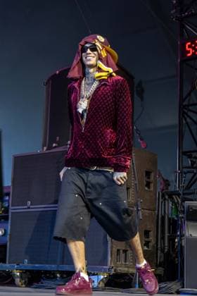 April 17, 2026, Indio, California, U.S: Rapper CENTRAL CEE (OAKLEY NEIL CAESAR-SU) during Coachella Valley Music and Arts Festival at Empire Polo Club in Indio, California Indio U.S  - ZUMAs135 20260417_zap_s135_025 Copyright: xDanielxDeSloverx