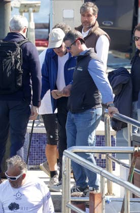 The King emeritus and his daughter, Infanta Elena, set sail in Sanxenxo King Juan Carlos and Infanta Elena embark in the port of Sanxenxo to participate in the regattas, on April 18, 2026, in Sanxenxo Pontevedra, Galicia, Spain 18 APRIL 2026 José Ramó Sanxenxo Sanxenxo Sanxenxo Spain  Copyright: xJosÃ xRamonxHernandox 7450716