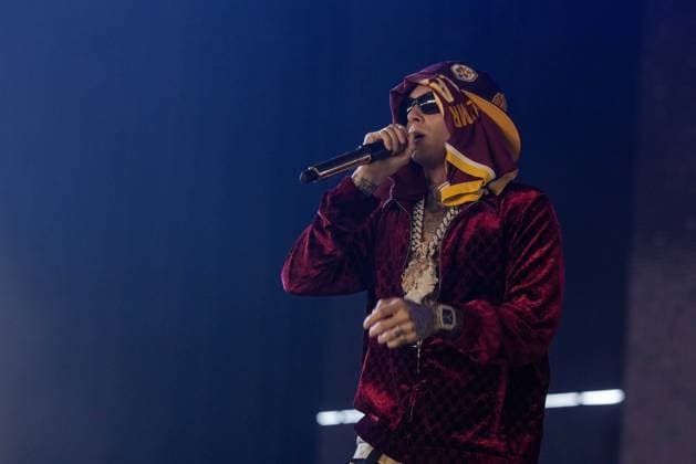 April 17, 2026, Indio, California, U.S: Rapper CENTRAL CEE (OAKLEY NEIL CAESAR-SU) during Coachella Valley Music and Arts Festival at Empire Polo Club in Indio, California Indio U.S  - ZUMAs135 20260417_zap_s135_086 Copyright: xDanielxDeSloverx