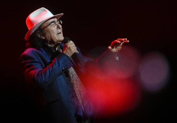 Russia Entertainment Al Bano Concert 9147357 18.04.2026 Italian singer Al Bano performs during a concert at the Moscow Concert Hall, in Moscow, Russia. Kirill Kallinikov Sputnik Moscow Russia  Copyright: xKirillxKallinikovx