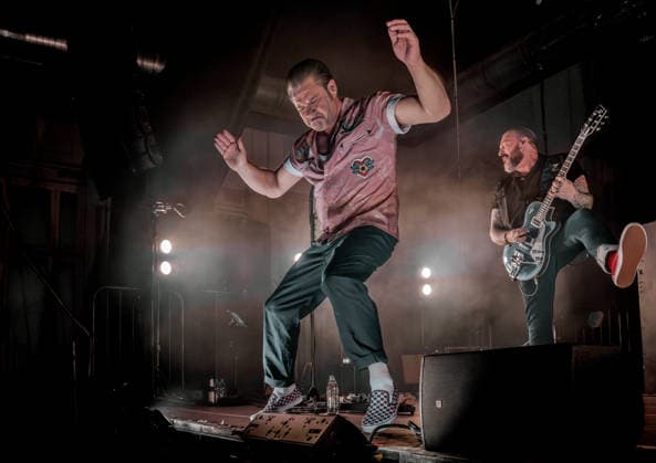 18.04.2026, xlakx, Entertainment, Dick Brave - Back For Good Tour 2026 v.l. Dick Brave tritt im Rahmen der Back For Good Tour 2026 in der Huxleys Neue Welt in Berlin auf. Berlin