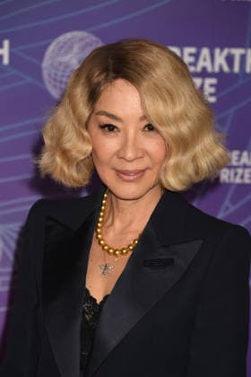 SANTA MONICA, CA - APRIL 18: Michelle Yeoh at the 2026 Breakthrough Prize on April 18, 2026 at Barker Hangar in Santa Monica, California. Copyright: xJeffreyxMayer MediaPunchx