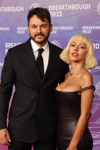 12th Breakthrough Prize Ceremony SANTA MONICA, CALIFORNIA - APRIL 18: Jordan Bratman and Christina Aguilera at the 12th Breakthrough Prize Ceremony at Barker Hangar on April 18, 2026 in Santa Monica, California Credit: AdMedia EDITORIAL USE ONLY  Copyright: xx AdMediax admphotostwo982970
