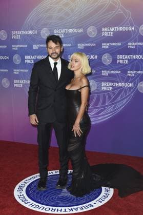 Matthew Rutler, Christina Aguilera at arrivals for 12th Breakthrough Prize Ceremony - Part 2, Barker Hangar, Santa Monica, CA, April 18, 2026. Photo By: Elizabeth Goodenough Everett Collection 12th Breakthrough Prize Ceremony - Part 2 PUBLICATIONXNOTxINxCANxCHNxFRAxITAxJPNxNORxPOLxRUSxESPxUKxUSA