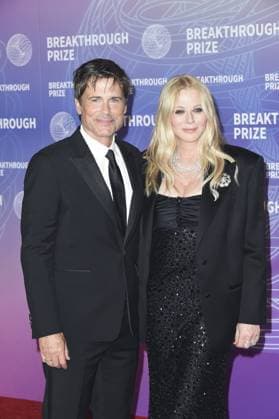 Rob Lowe, Sheryl Berkoff at arrivals for 12th Breakthrough Prize Ceremony - Part 2, Barker Hangar, Santa Monica, CA, April 18, 2026. Photo By: Elizabeth Goodenough Everett Collection 12th Breakthrough Prize Ceremony - Part 2 PUBLICATIONXNOTxINxCANxCHNxFRAxITAxJPNxNORxPOLxRUSxESPxUKxUSA