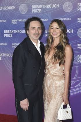 Sergey Brin, Gerelyn Gilbert-Soto at arrivals for 12th Breakthrough Prize Ceremony - Part 2, Barker Hangar, Santa Monica, CA, April 18, 2026. Photo By: Elizabeth Goodenough Everett Collection 12th Breakthrough Prize Ceremony - Part 2 PUBLICATIONXNOTxINxCANxCHNxFRAxITAxJPNxNORxPOLxRUSxESPxUKxUSA