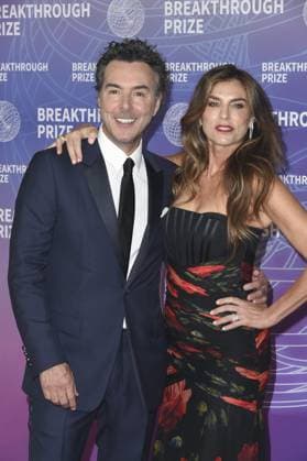 Shawn Levy, Serena Levy at arrivals for 12th Breakthrough Prize Ceremony - Part 2, Barker Hangar, Santa Monica, CA, April 18, 2026. Photo By: Elizabeth Goodenough Everett Collection 12th Breakthrough Prize Ceremony - Part 2 PUBLICATIONXNOTxINxCANxCHNxFRAxITAxJPNxNORxPOLxRUSxESPxUKxUSA