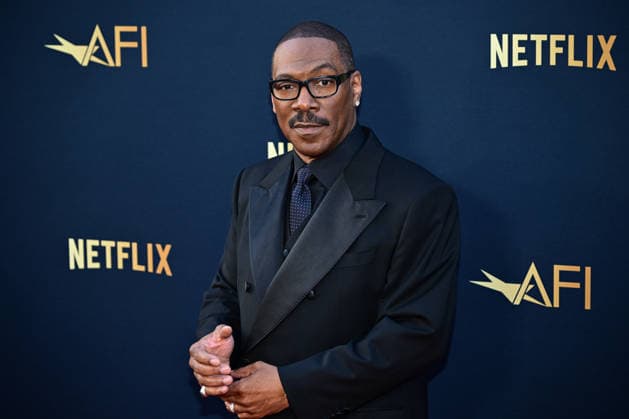 Eddy Murphy attends the 51st American Film Institute (AFI) Life Achievement Award ceremony at The Dolby Theatre in the Hollywood section of Los Angeles on Saturday, April 18, 2026. Hollywood legends gathered Saturday at the gala tribute to Eddie Murphy in celebration of his five-decade career.  LAP2026041848 JOHNxMCCOY