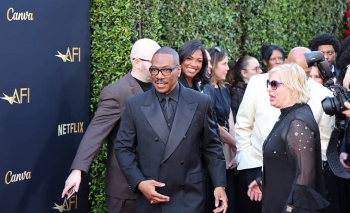 April 18, 2026, Hollywood, California, USA: American Actor and Comedian EDDIE MURPHY, 65, is on the Red Carpet before he receives the American Film InstituteÃ¢â‚¬â ¢s (AFI) Life Time Achievement Award on April 18, 2026 in Hollywood, California at the Dolby Theater, Los Angeles. The event is sponsored by Netflix. Hollywood USA - ZUMAk144 20260418_znp_k144_002 Copyright: xAmyxKatzx