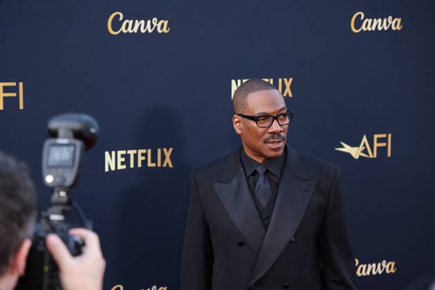 April 18, 2026, Hollywood, California, USA: American Actor and Comedian EDDIE MURPHY, 65, is on the Red Carpet before he receives the American Film InstituteÃ¢â‚¬â ¢s (AFI) Life Time Achievement Award on April 18, 2026 in Hollywood, California at the Dolby Theater, Los Angeles. The event is sponsored by Netflix. Hollywood USA - ZUMAk144 20260418_znp_k144_029 Copyright: xAmyxKatzx