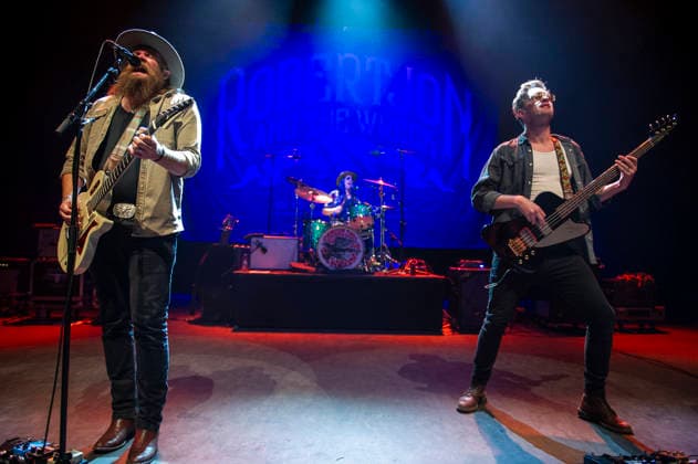 Robert Jon & The Wreck at Shepherds Bush Empire 18 04 26 American five-piece blues rock and Southern rock band from California, Robert Jon & The Wreck perform at O2 Shepherds Bush Empire in London on 18th April 2026. Robert Jon Burrison Lead vocals, guitar Andrew Espantman Drums, backing vocals Warren Murrel Bass guitar Henry James (Schneekluth) Lead guitar, vocals Jake Abernathie Keyboards, Credit:Zoran Veselinovic Avalon UK, London, O2 Shepherds Bush Empire  Copyright: xZoranxVeselinovicx xAvalonx 1092669354