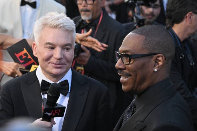 51st AFI Life Achievement Award: A Tribute To Eddie Murphy at Dolby Theatre Featuring: Mike Myers and Eddie Murphy Where: Los Angeles, California, United States When: 18 Apr 2026 Credit: Michael Mattes AdMedia MediaPunch INSTARimages EDITORIAL USE ONLY. NOT FOR USE BY NEWSPAPERS BASED IN THE UK. Copyright: xx instar55628631