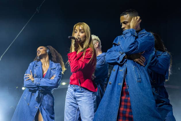April 18, 2026, Indio, California, U.S: Singer PINKPANTHERESS (VICTORIA BEVERLEY WALKER) during Coachella Valley Music and Arts Festival at Empire Polo Club in Indio, California Indio U.S  - ZUMAs135 20260418_zap_s135_277 Copyright: xDanielxDeSloverx