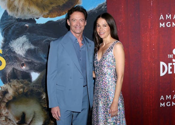 The Sheep Detectives New York Premiere Hugh Jackman and Sutton Foster attending The Sheep Detectives New York Premiere held at Jazz at Lincoln Center on April 19, 2026 in New York City, NY New York City Jazz at Lincoln Center NY USA Copyright: xStevenxBergman AFF-USA.COMx